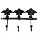 Decorative Black Iron Wall Hooks